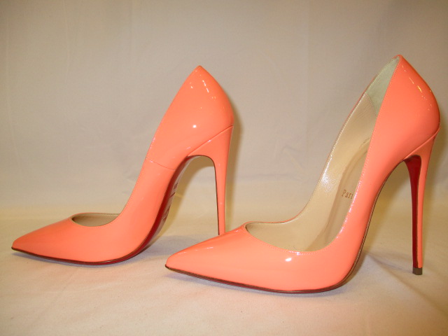 hund atom anker Christian Louboutin-So Kate 120 Coral Flamingo Patent Leather Pumps |  Couture Traders | Buy, Sell, Trade