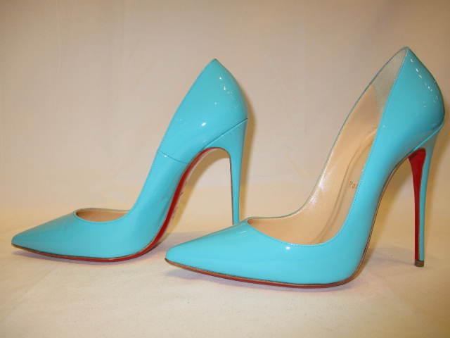 Christian Louboutin-So Kate 120 Pacific Patent Leather Heels | | Buy, Trade