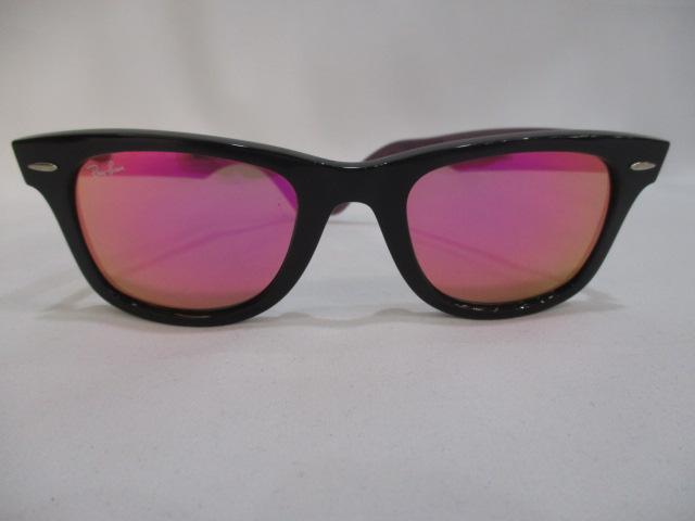 mirrored wayfarer sunglasses