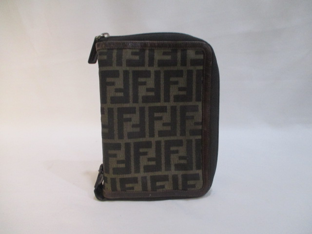 Vintage Fendi Zucca Cosmetic Bag 