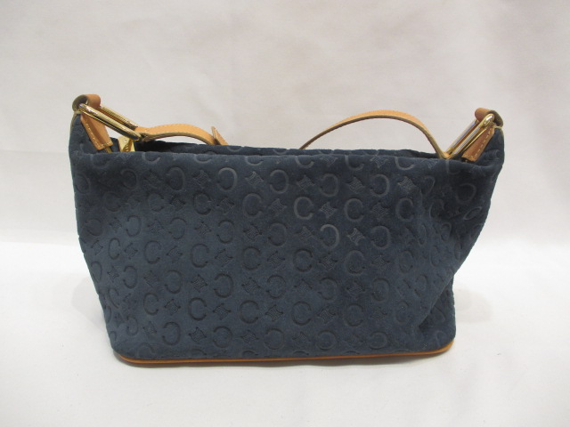 Celine Vintage Macadam Shoulder Bag