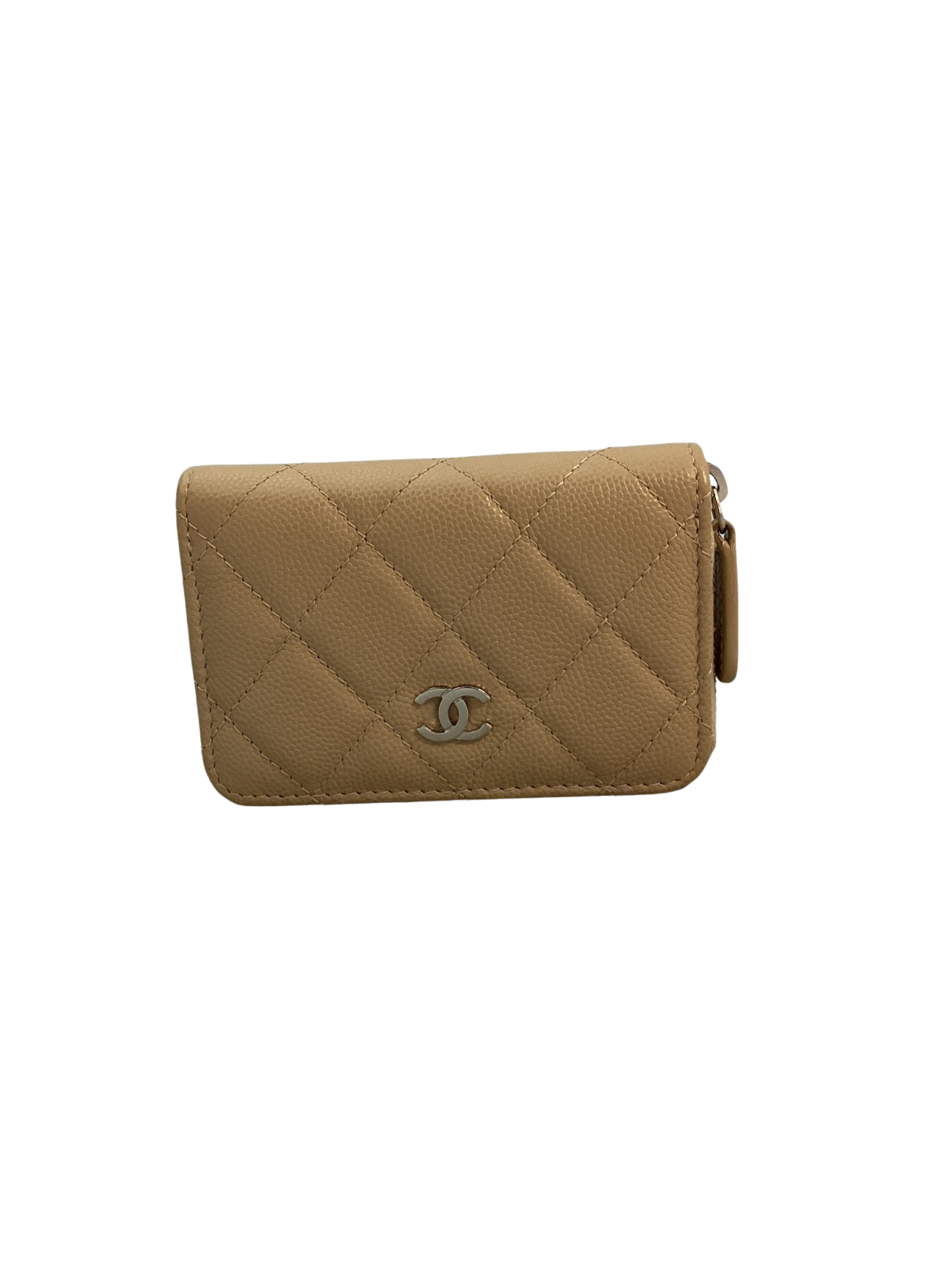 CHANEL Small zip Wallet Petit Portefeuille