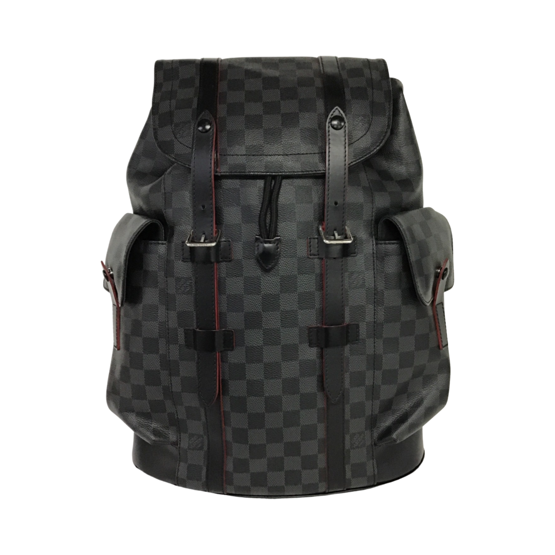 Louis Vuitton-Damier Graphite Christopher PM Backpack - Couture Traders
